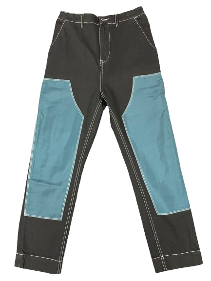 Men's Double Knee Straight Fit